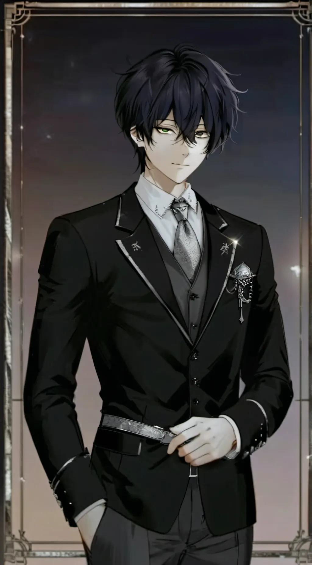 ai character: Theo  background