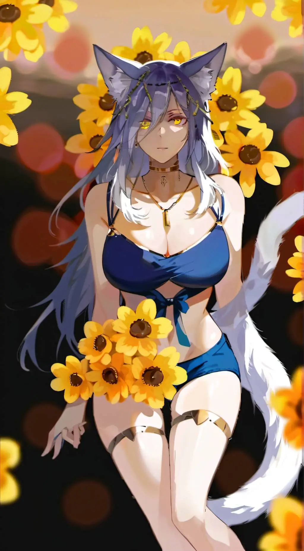 ai character: monster girl story background