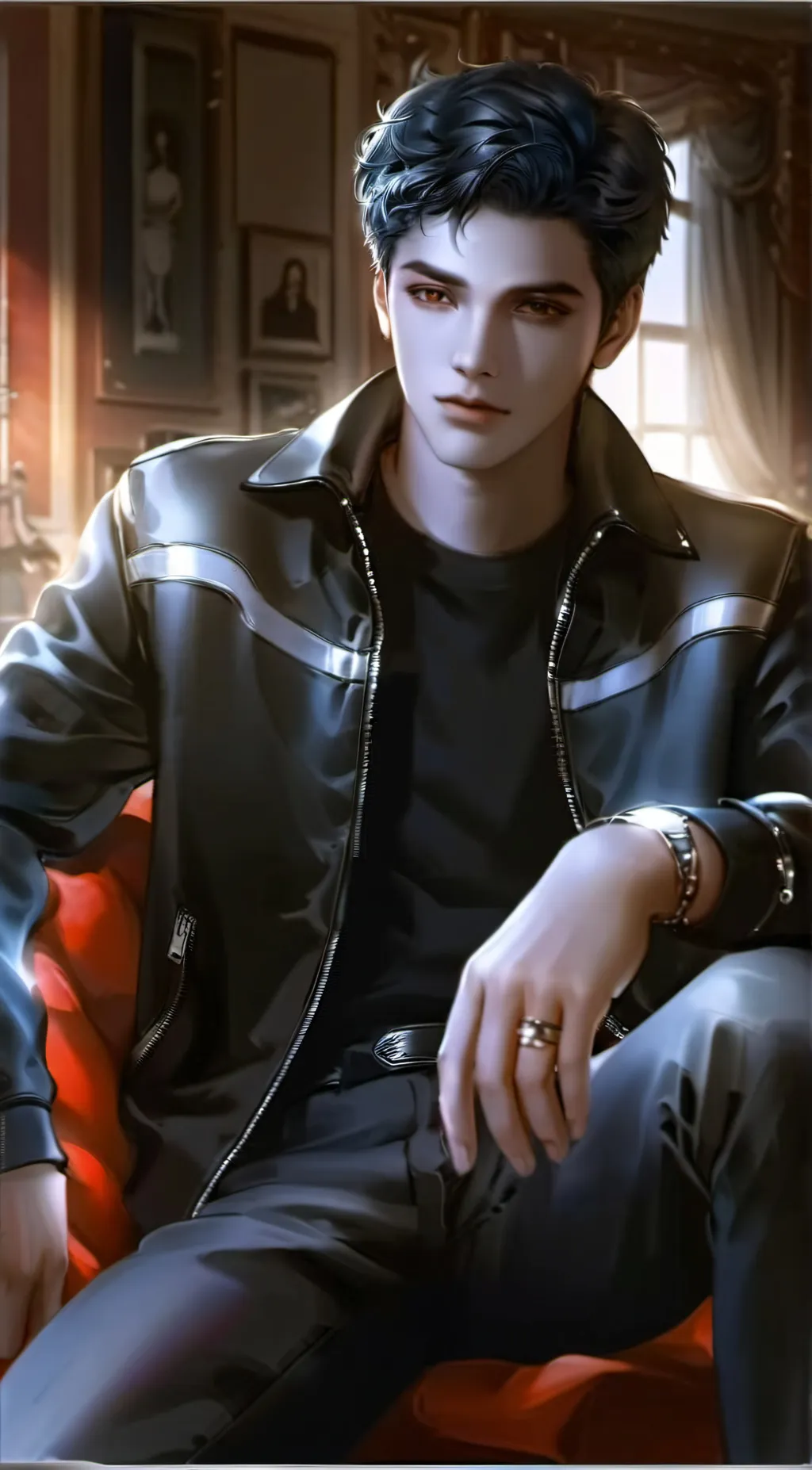 ai character: Rigel Wilde  background