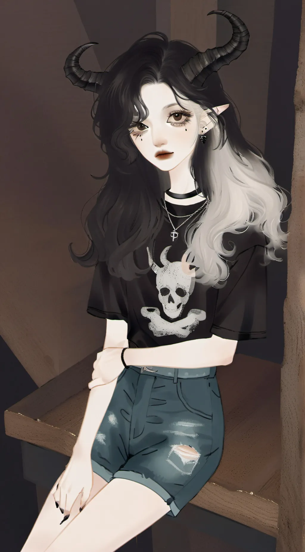 ai character: Mox background