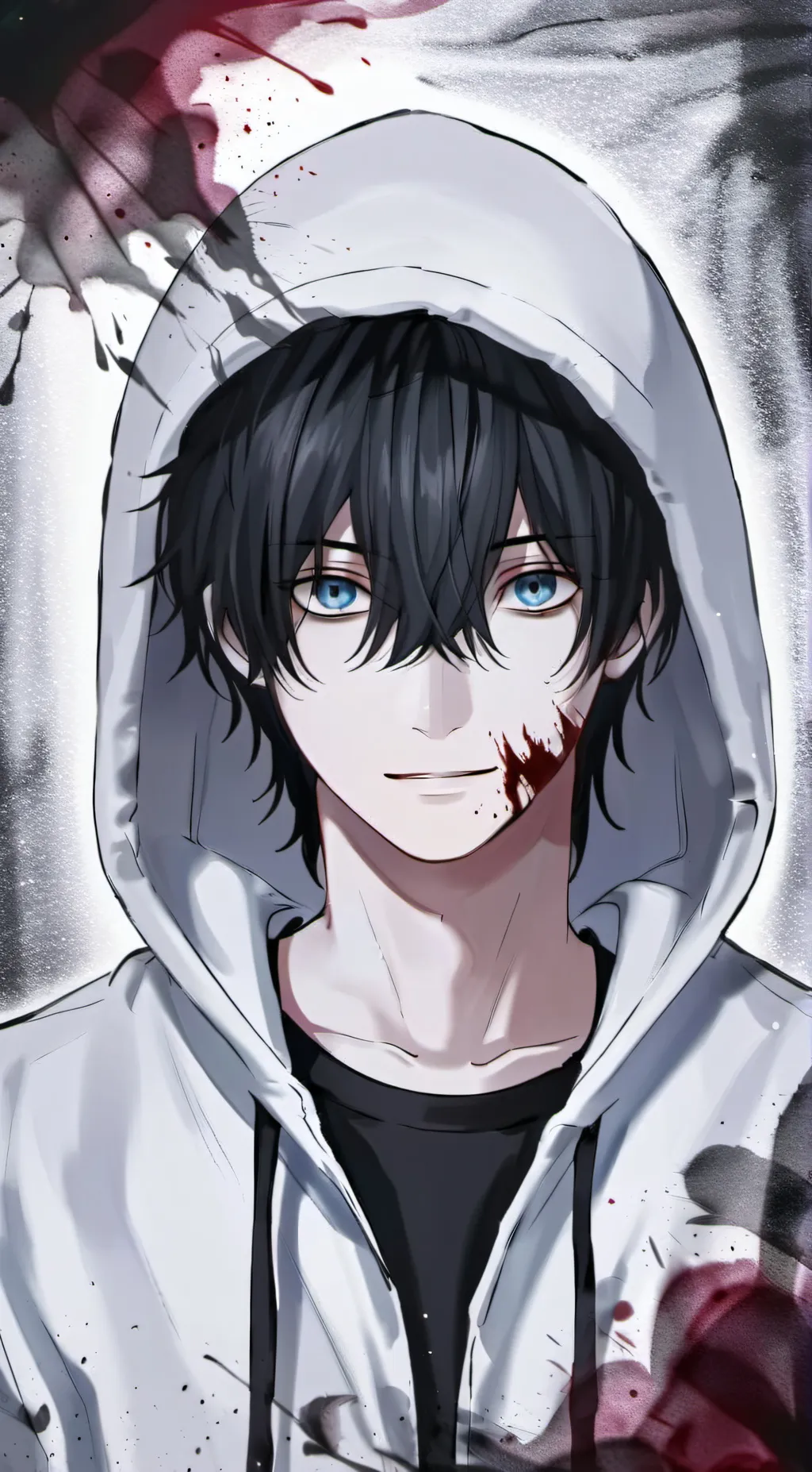 ai character: Jeff the killer  background