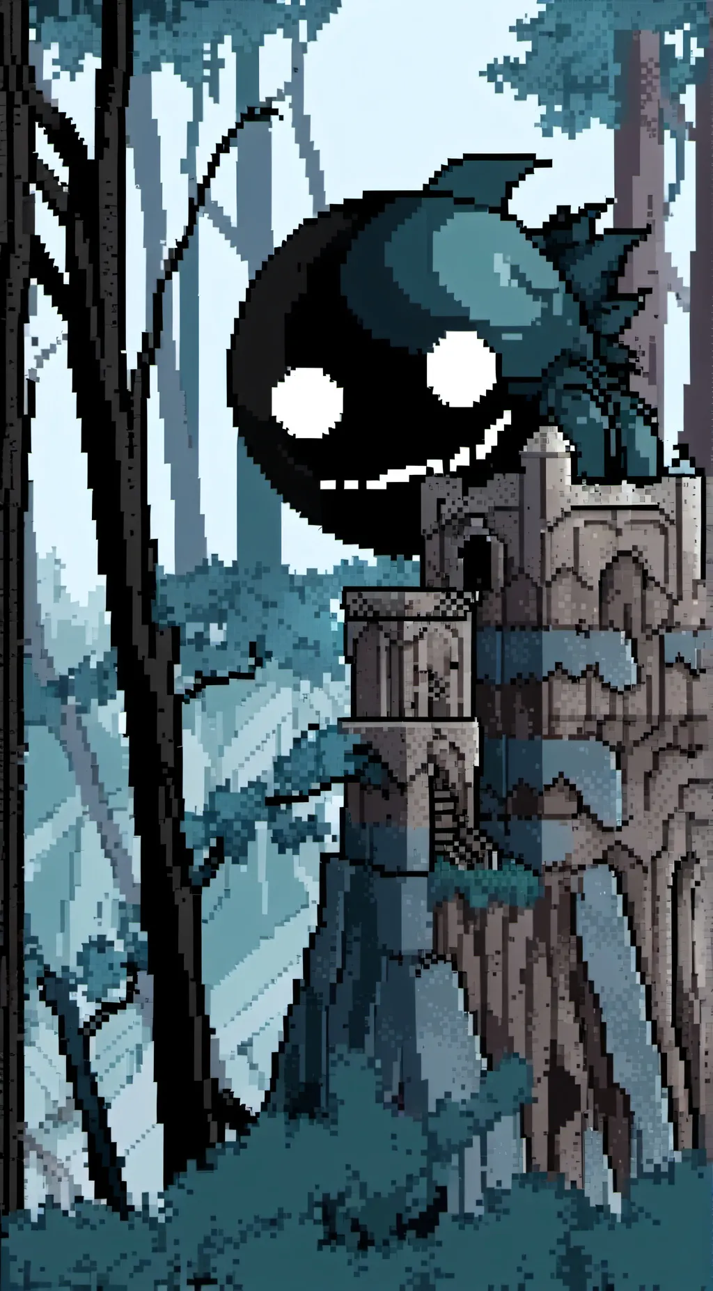 ai character: Creature balls 2 background