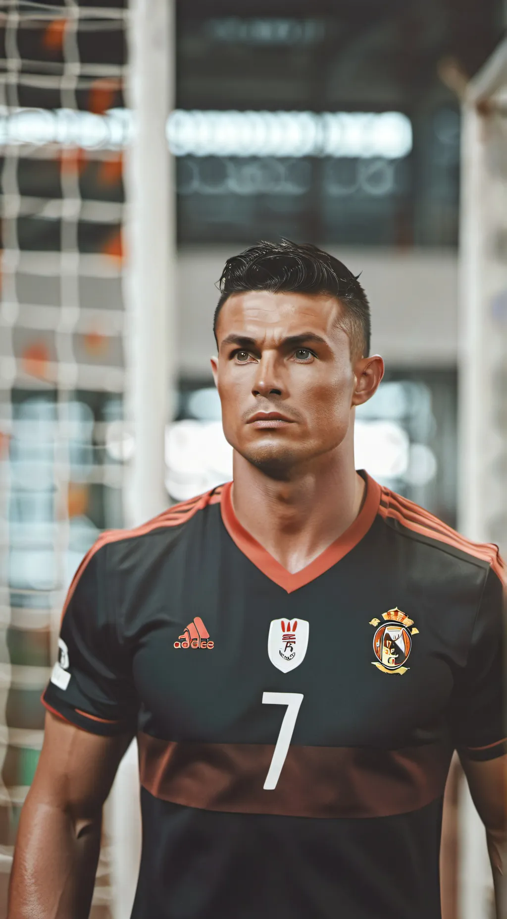 ai character: Cristiano Ronaldo background