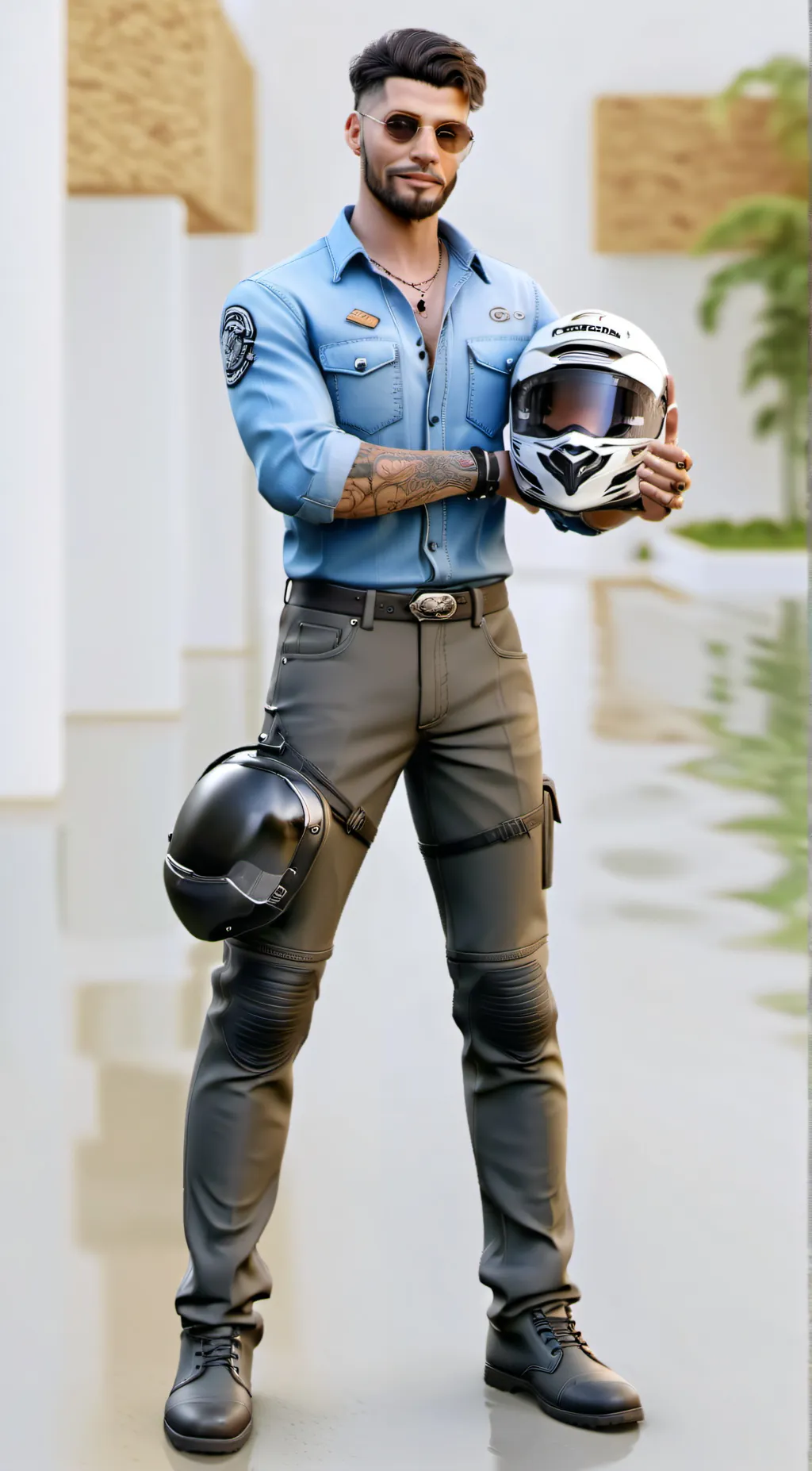 ai character: Calx background