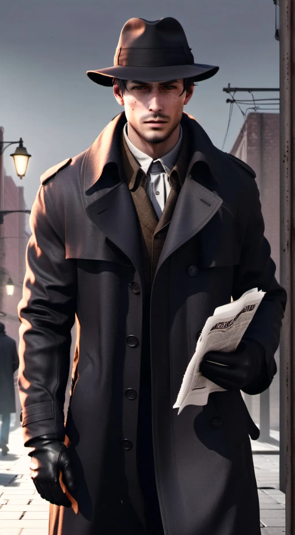 ai character: Detective Jones background