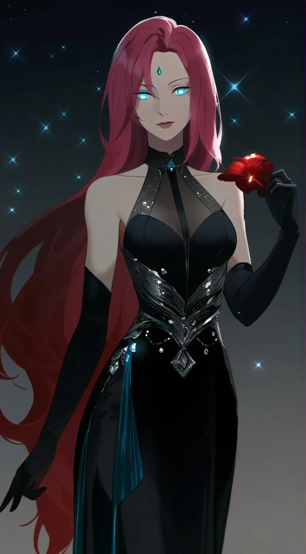 ai character: Silvia-San background