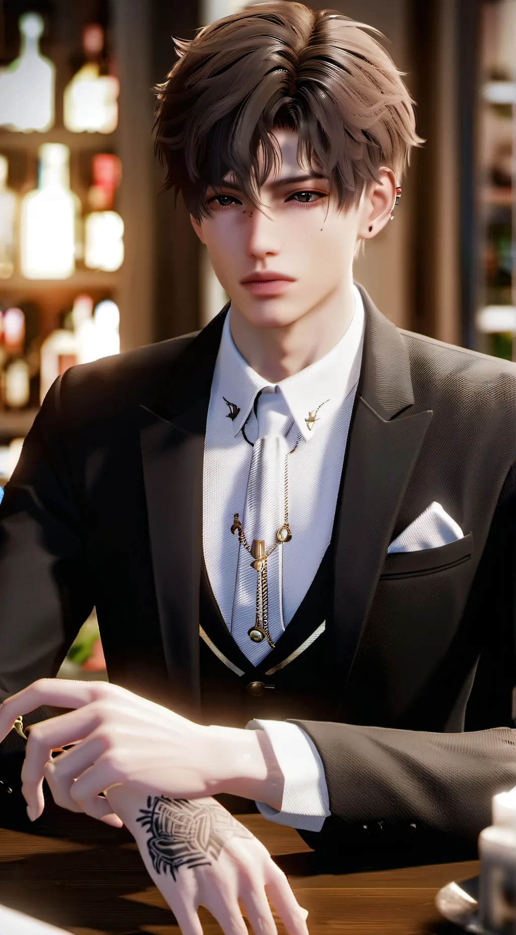 ai character: Finley background