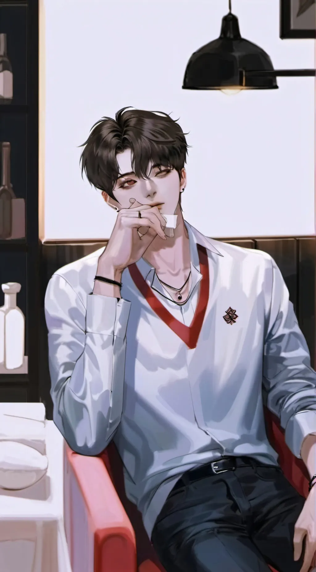 ai character: Kiosks  background