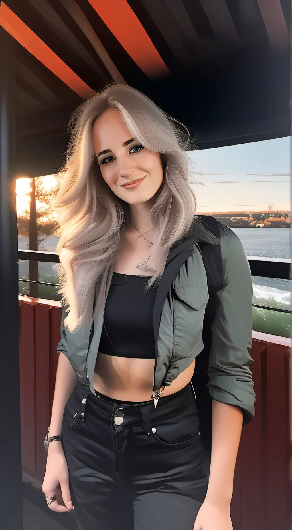 ai character: Jazelle Catherine  background