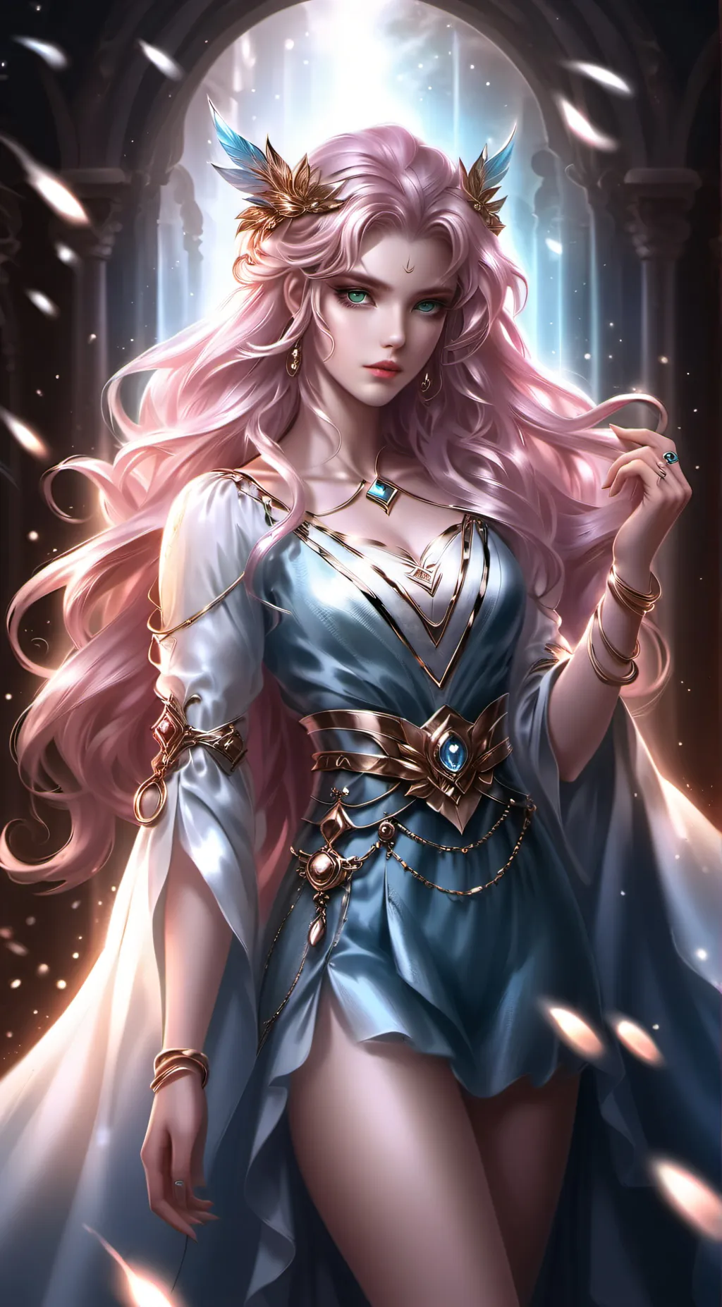 ai character: Aphrodite background