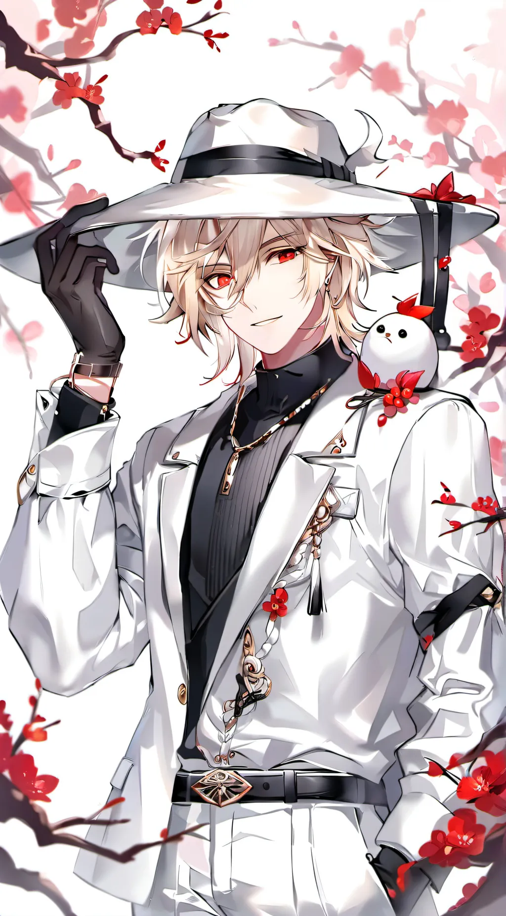 ai character: lucifer  background