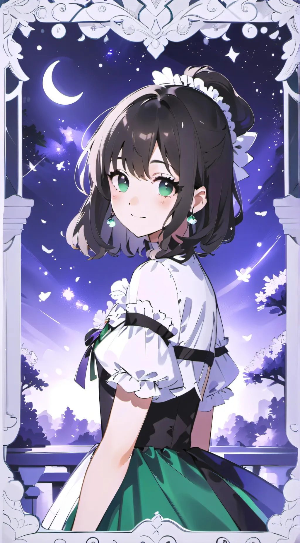 ai character: Kiki  background