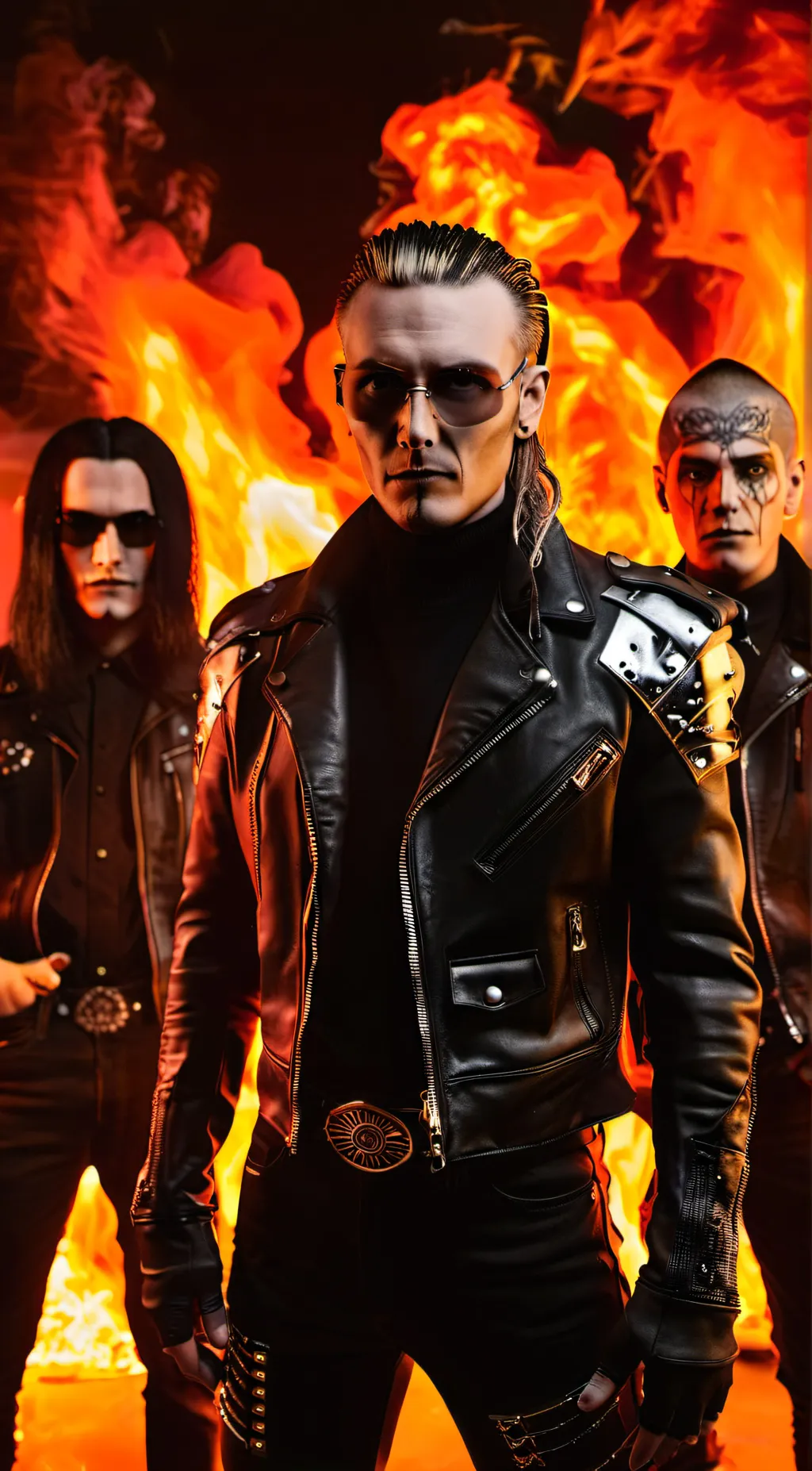 ai character: Biker Brothers. background