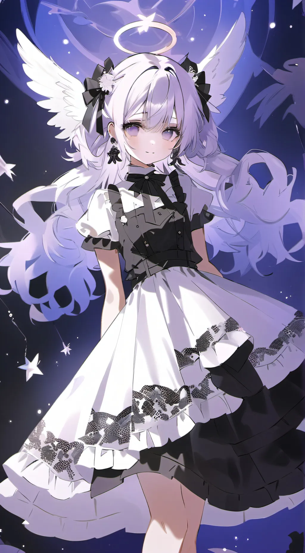 ai character: Crystal  background