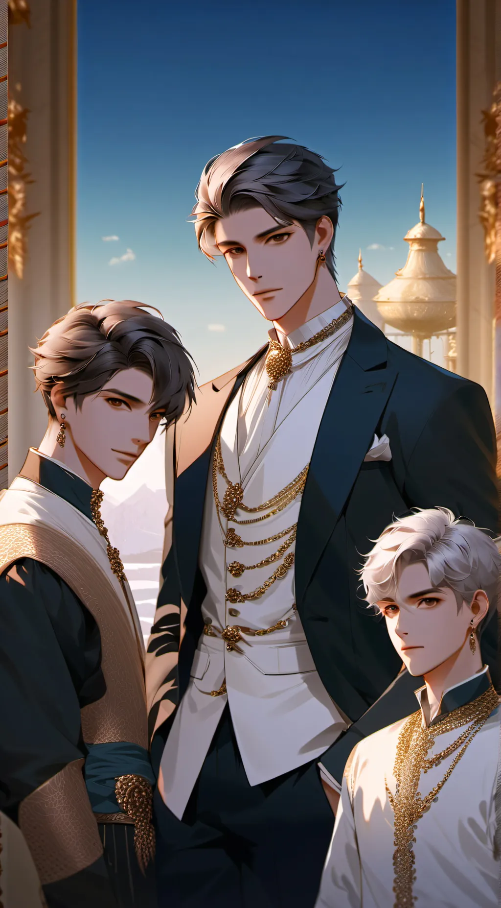 ai character: My Three Brothers  background