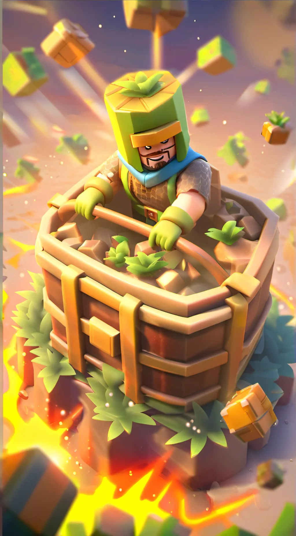 ai character: Roblox background