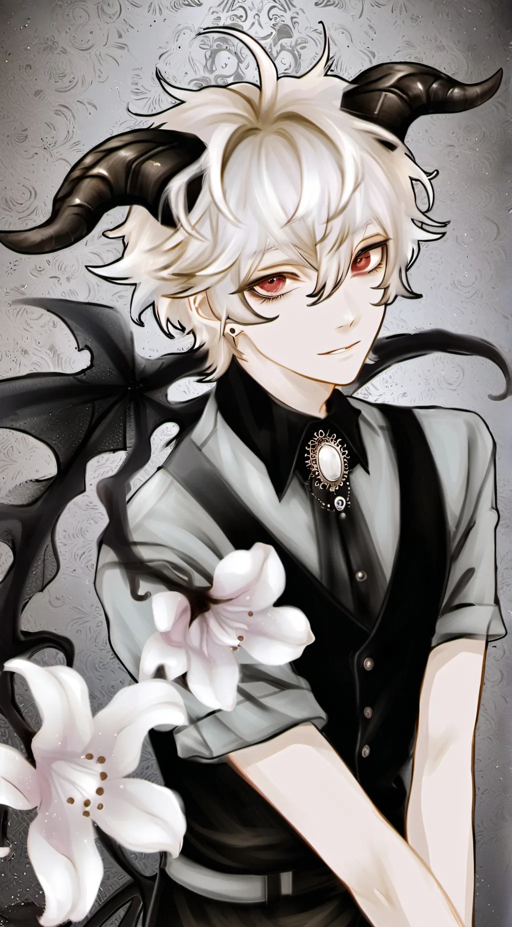 ai character: Lucifer background