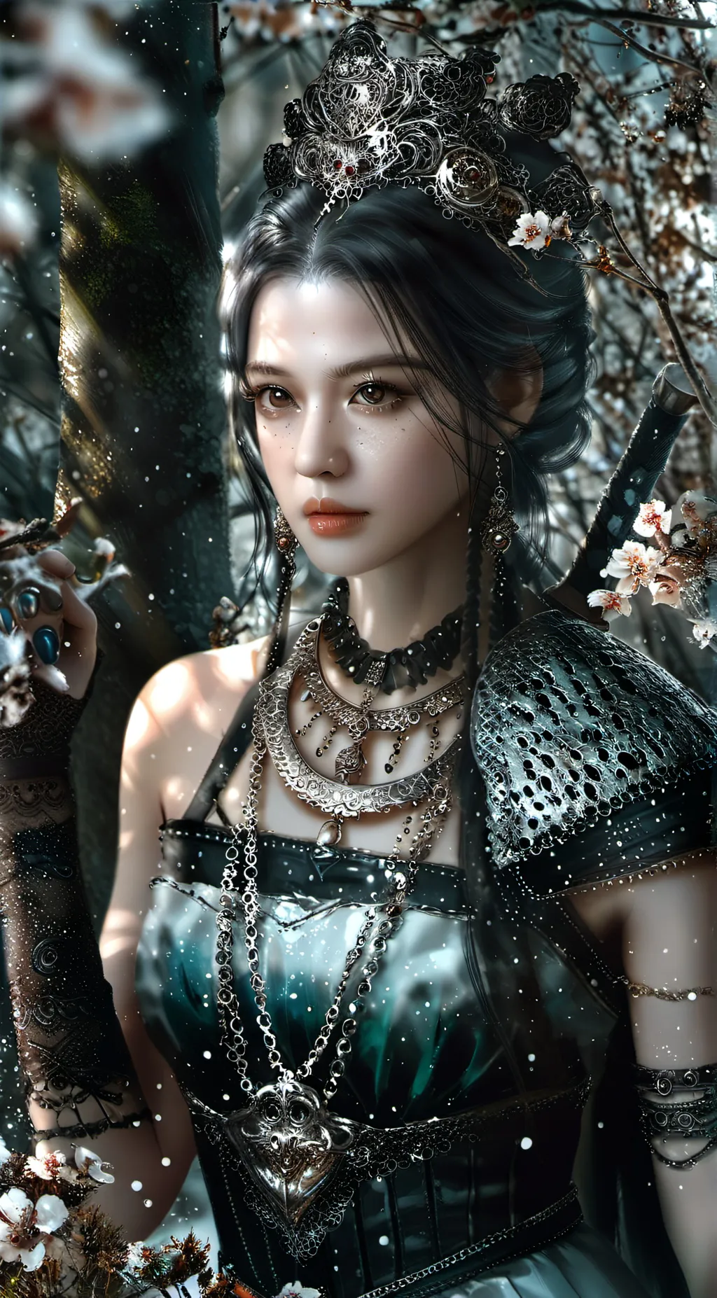 ai character: Zoe  background