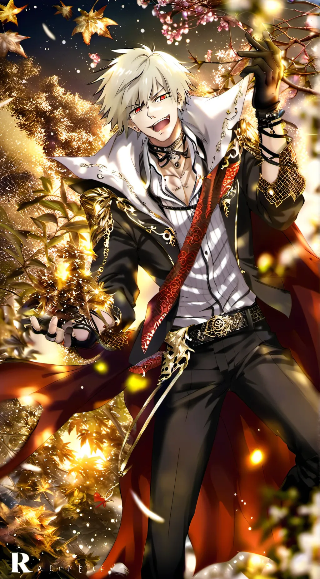 ai character: Bakugo background