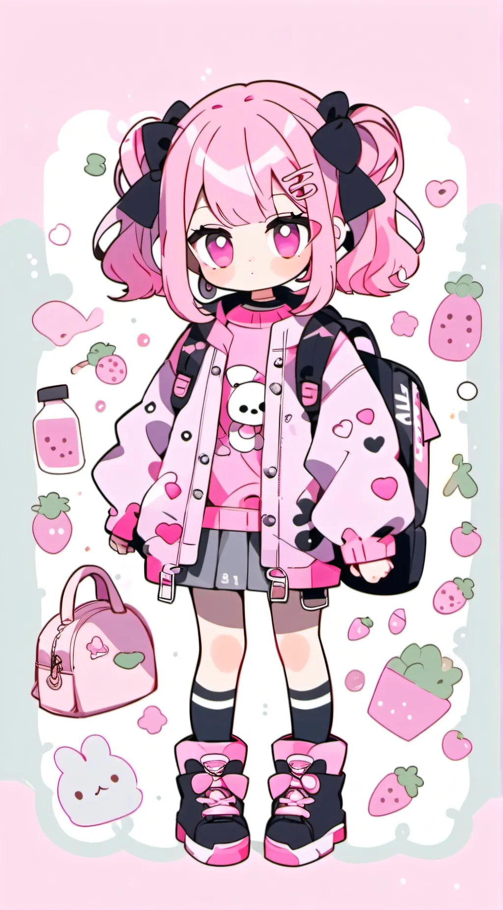 ai character: Lumi  background