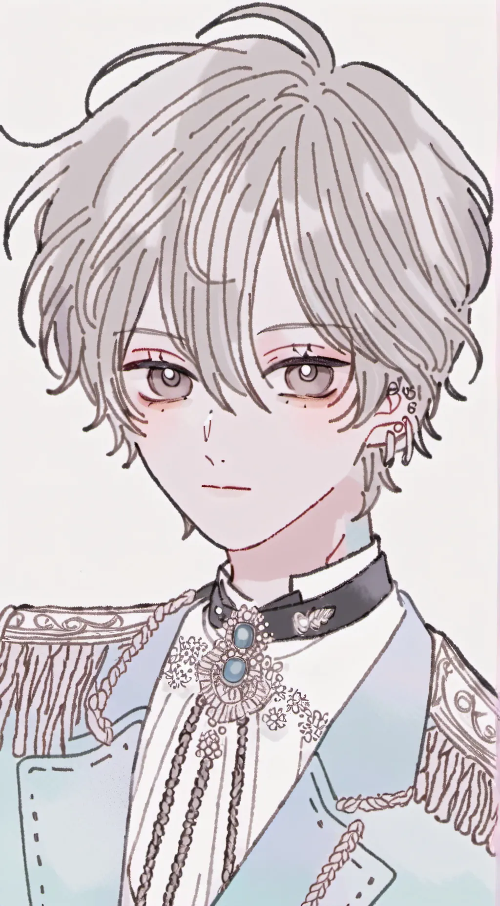 ai character: levi  background