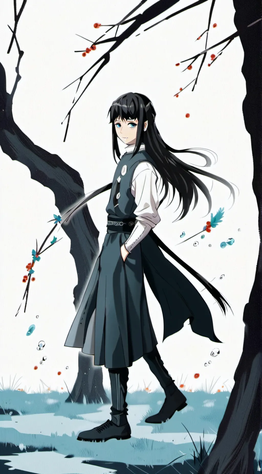 ai character: hashiras drunk pt2 background