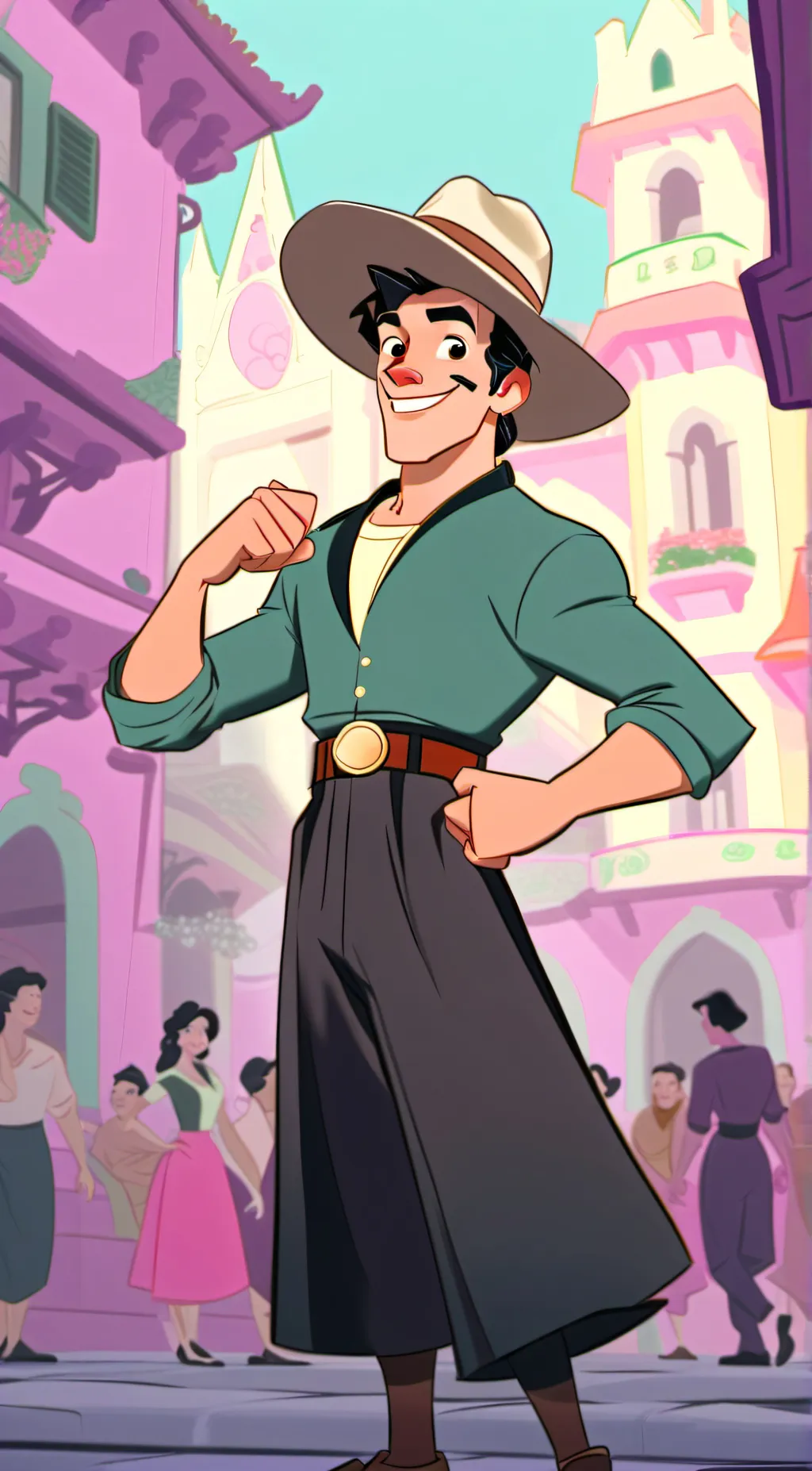 ai character: chio background