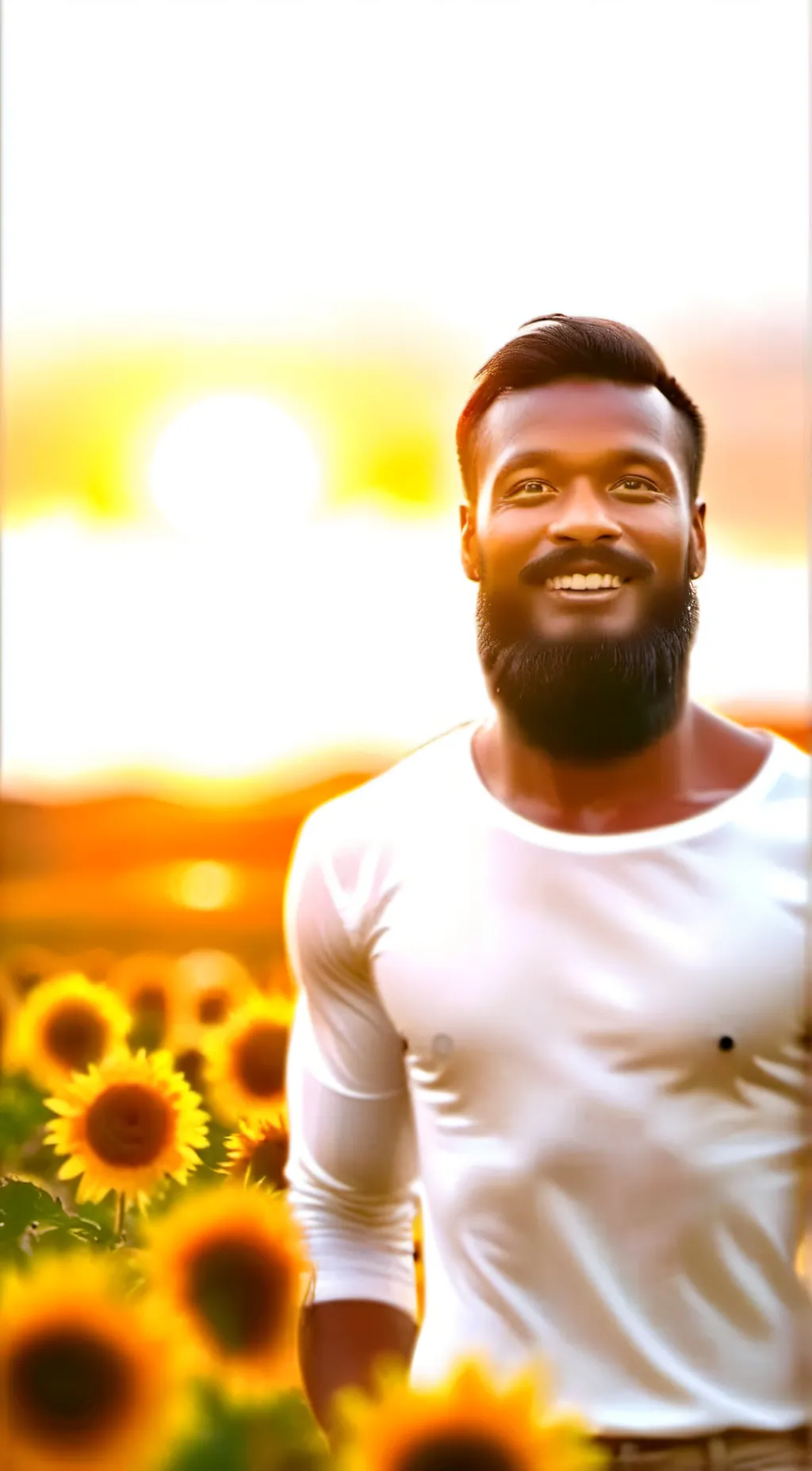 ai character: sunshine background