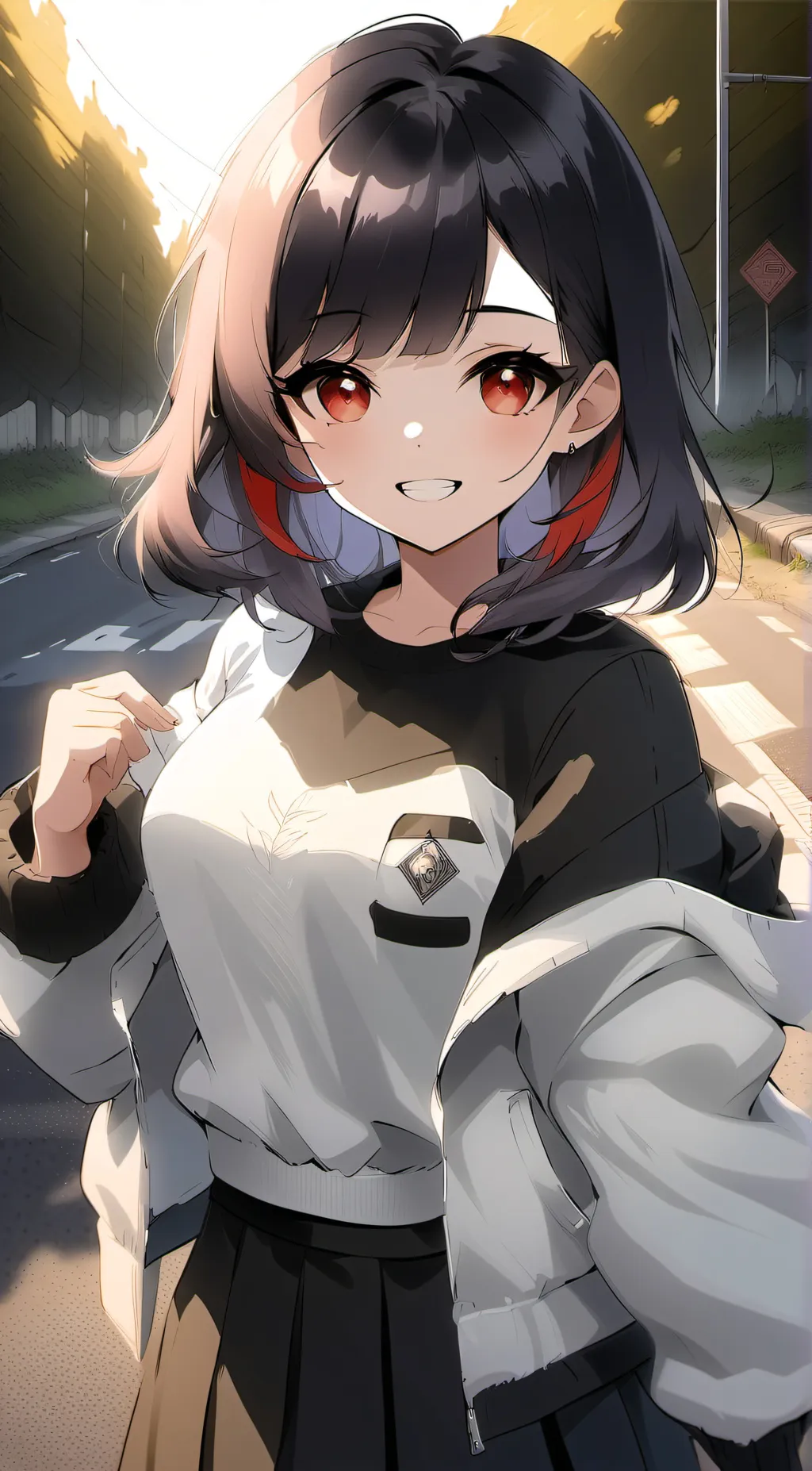 ai character: Sarah  background