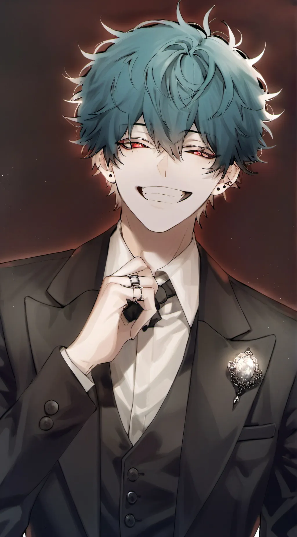 ai character: Deku~ background