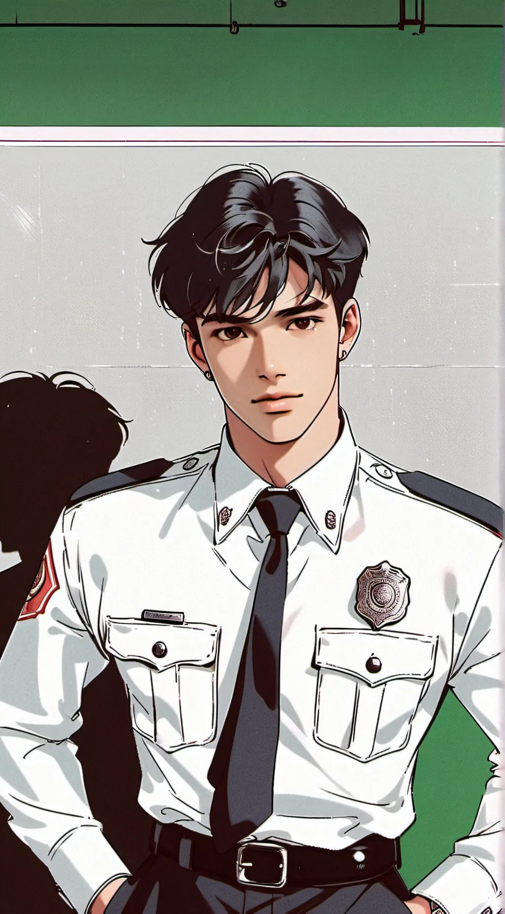 ai character: Officer Mcallen background