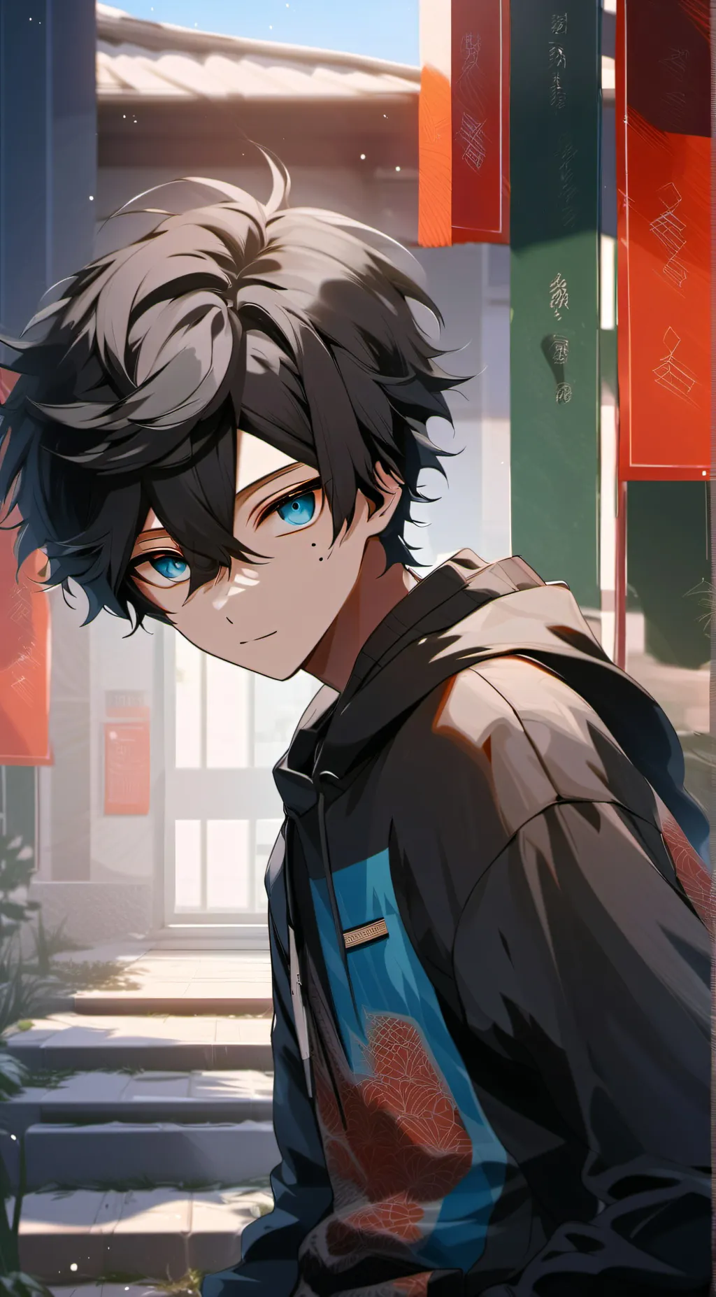 ai character: Asher Roth  background