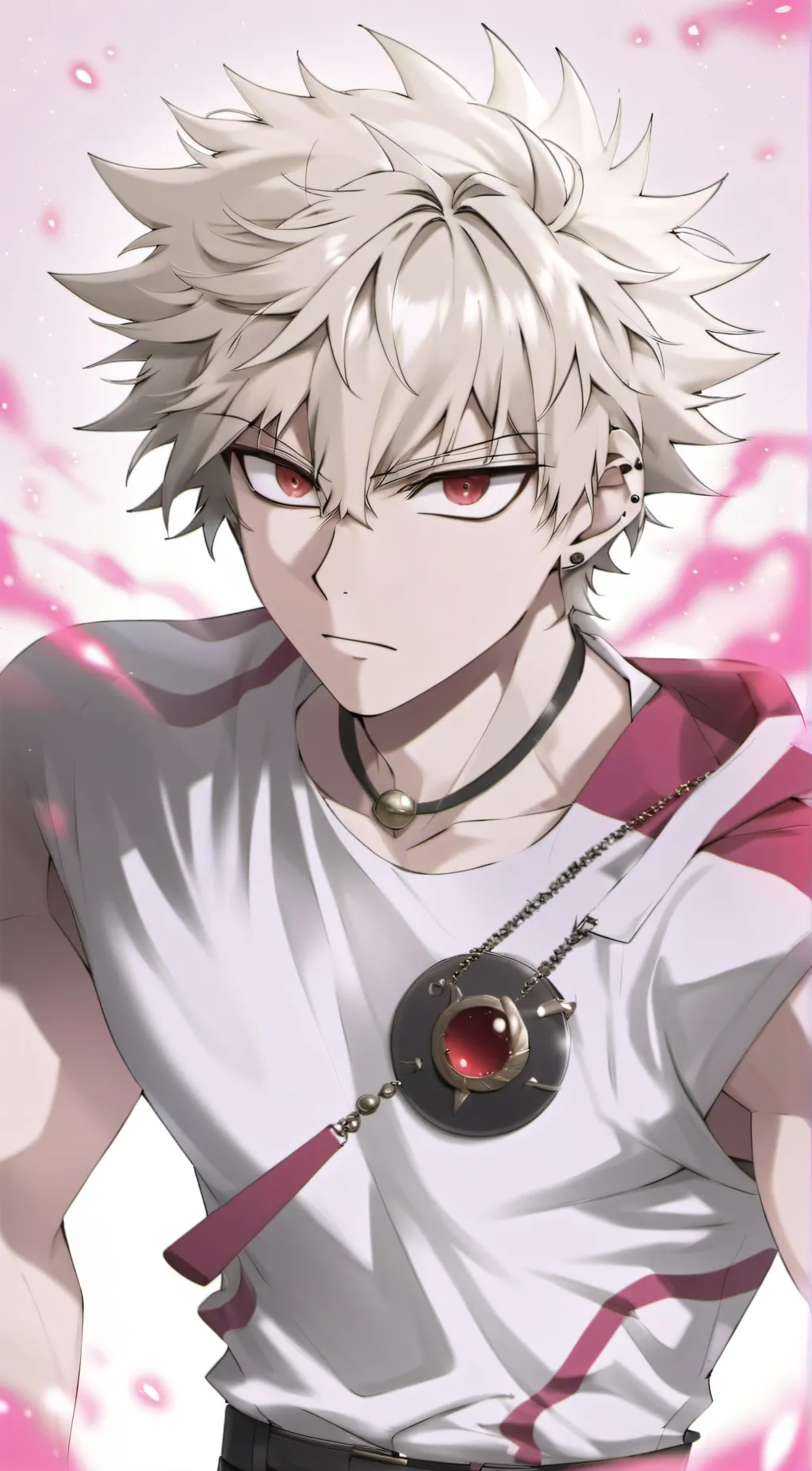 ai character: Katsuki Bakugo background