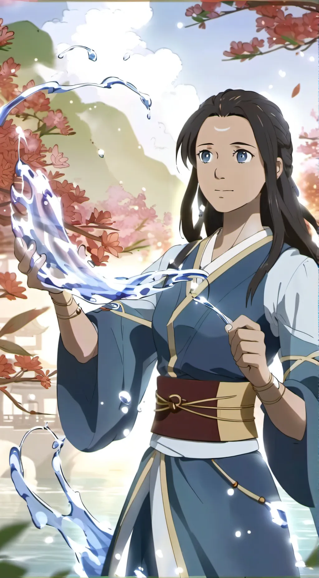 ai character: Katara background