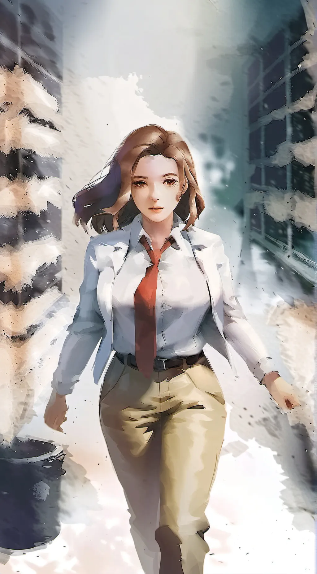 ai character: Lana Reinfield background
