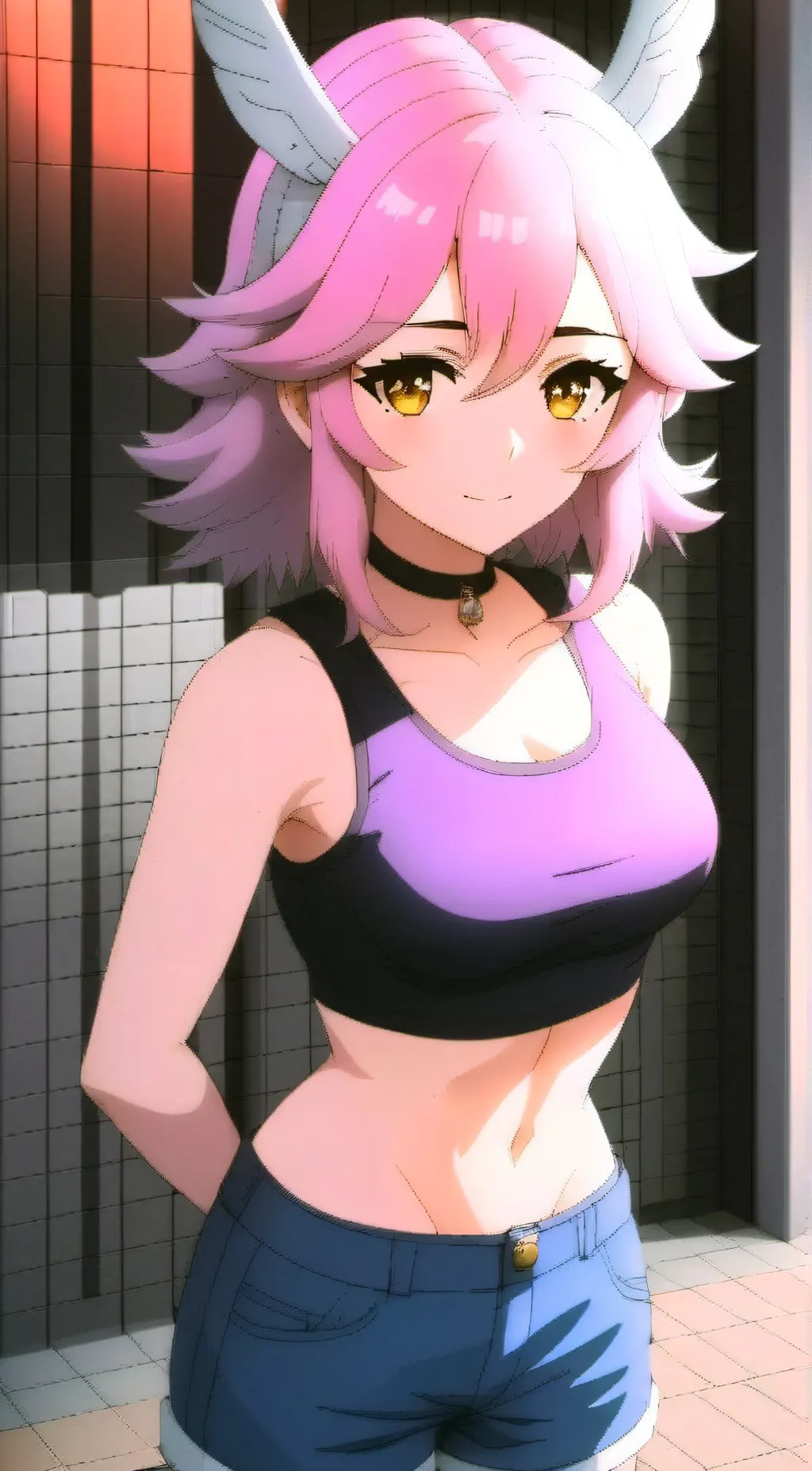 ai character: Aria background