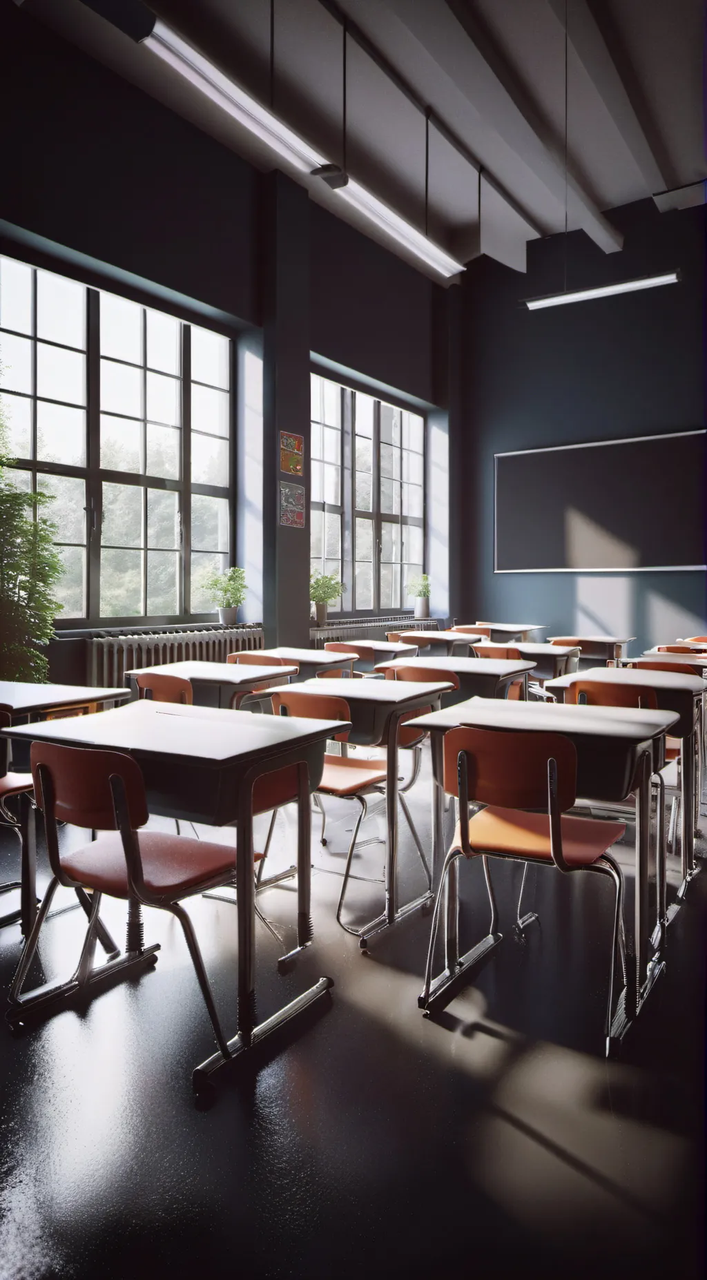 ai character: School background