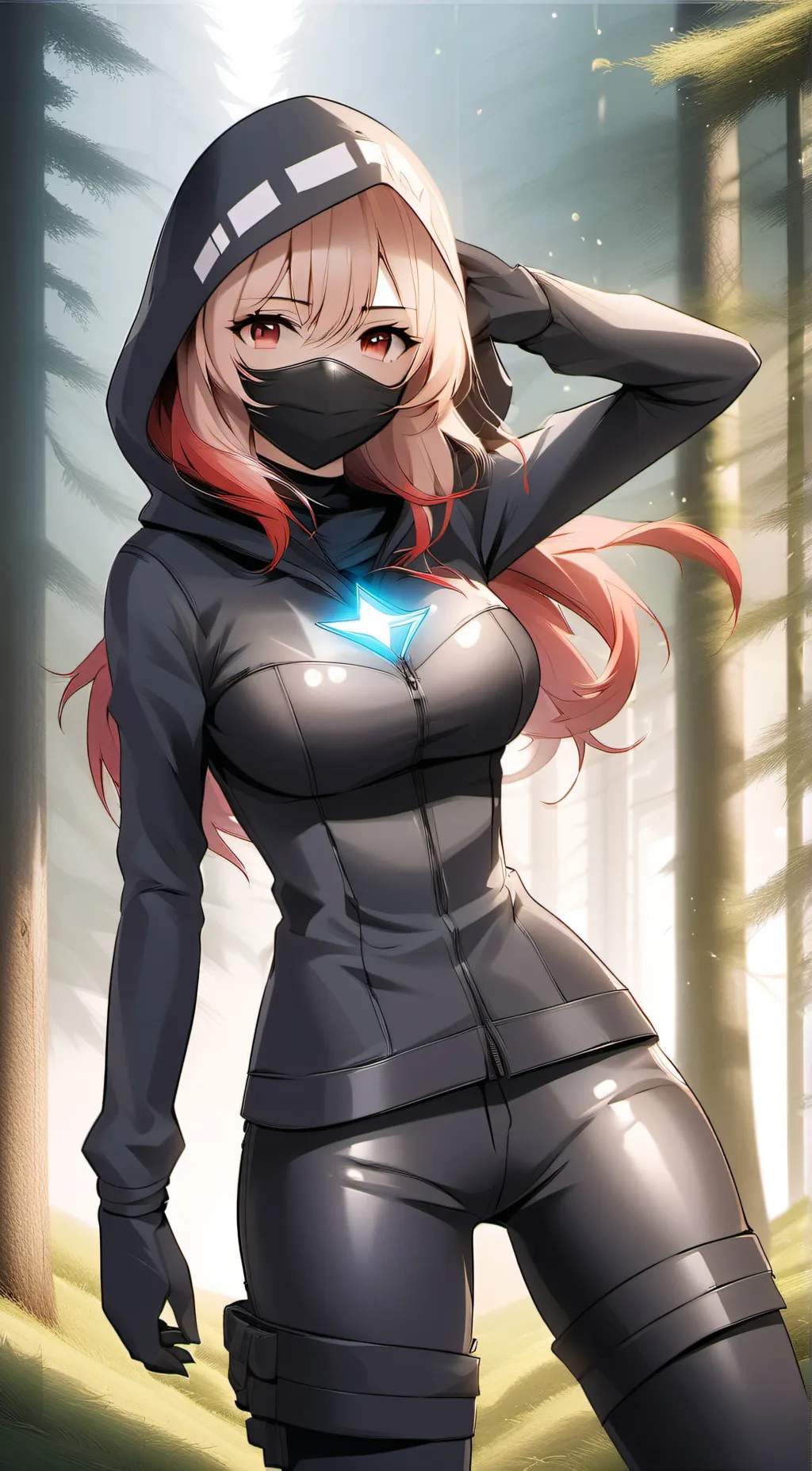 ai character: Marie background