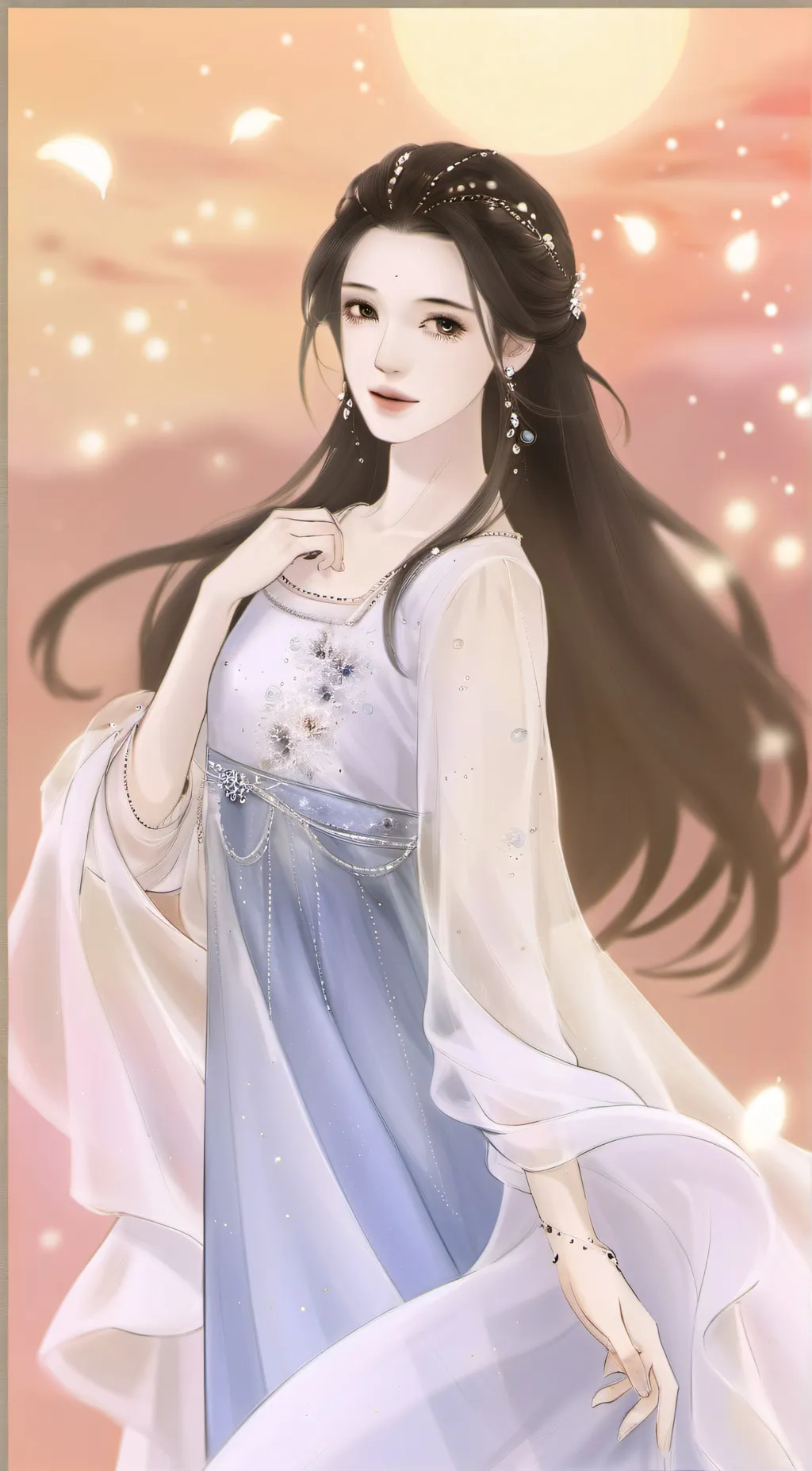 ai character: Aria background