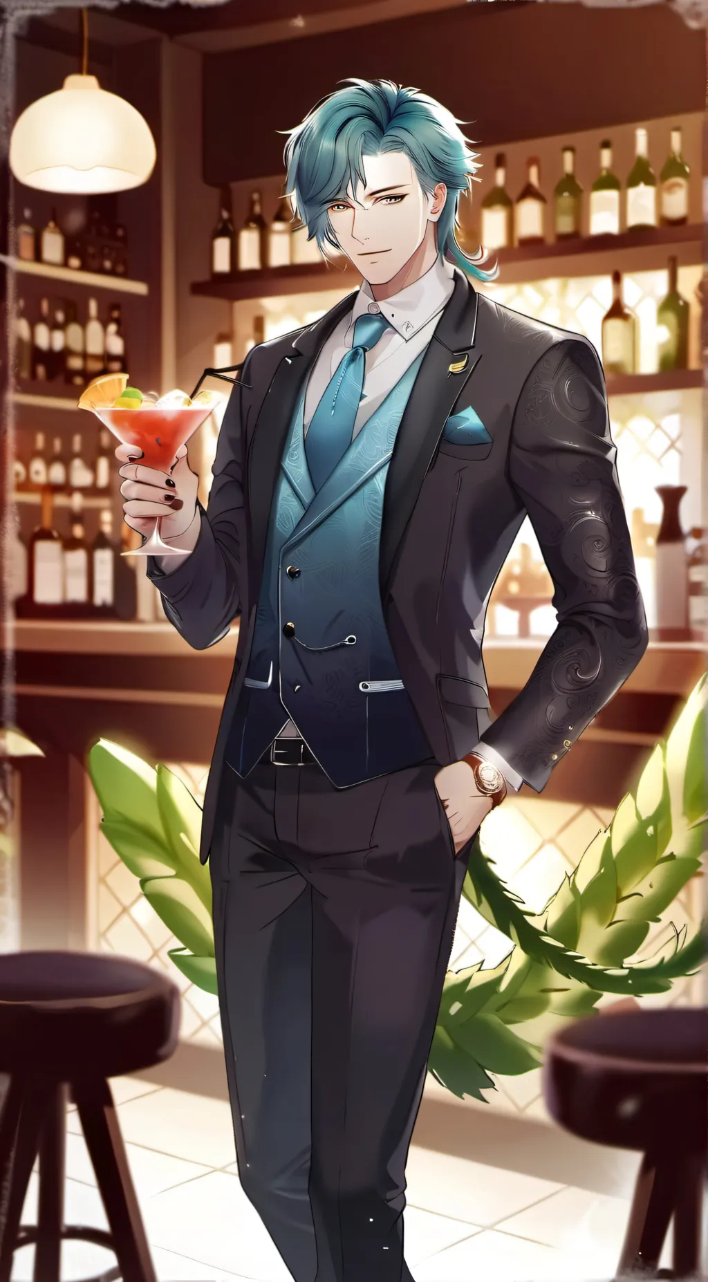 ai character: Tucker background