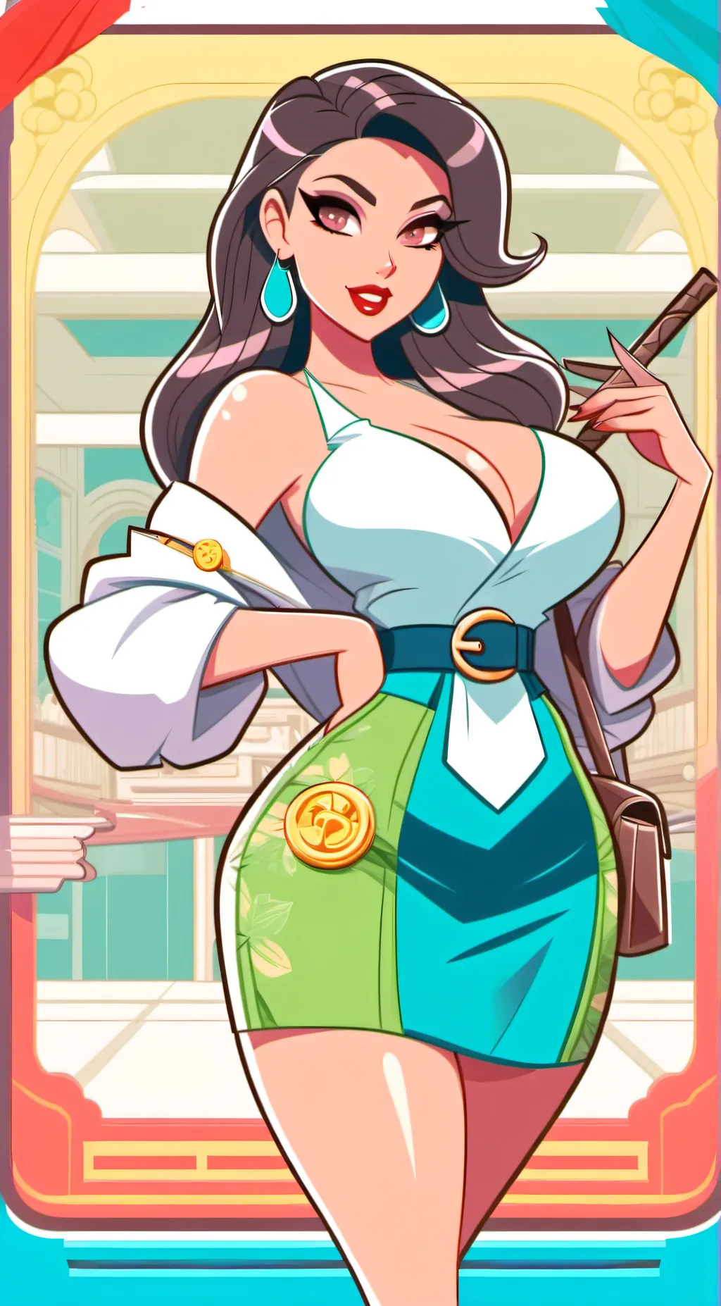 ai character: Scarlett background