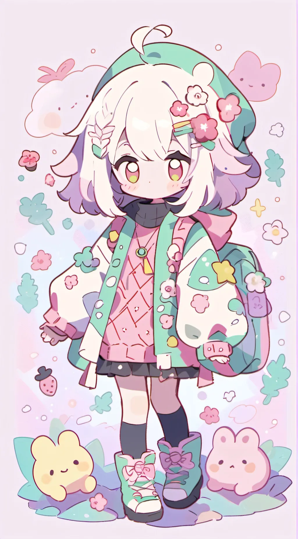 ai character: Elaine  background