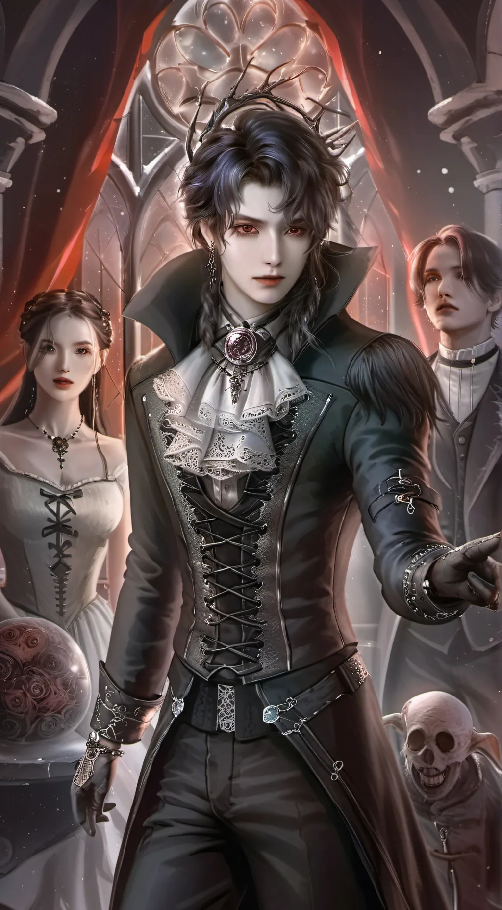 ai character: sus vampire  background