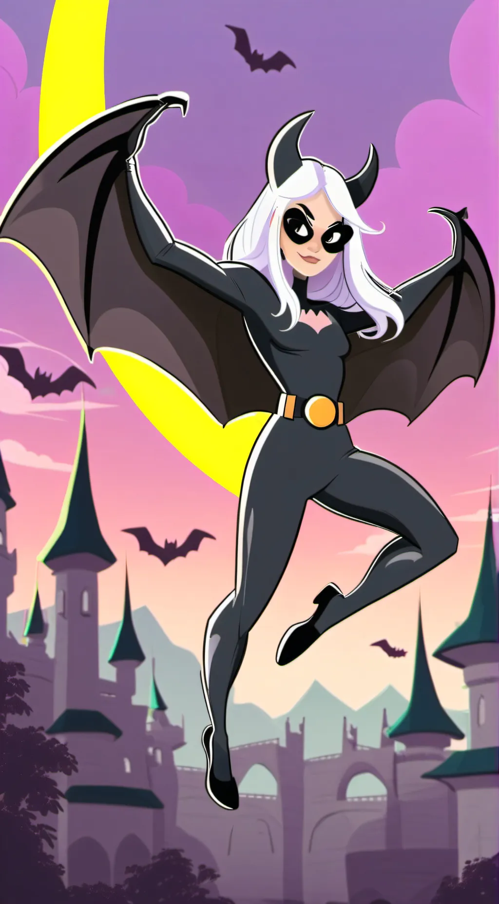 Talkie AI - Chat with Bat Costume (Girl)