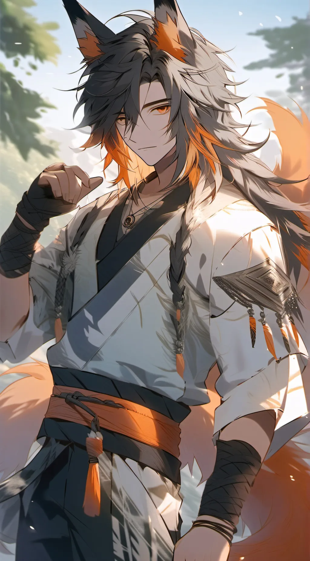 ai character: 🧡 ~ Ahren ~ 🧡 background