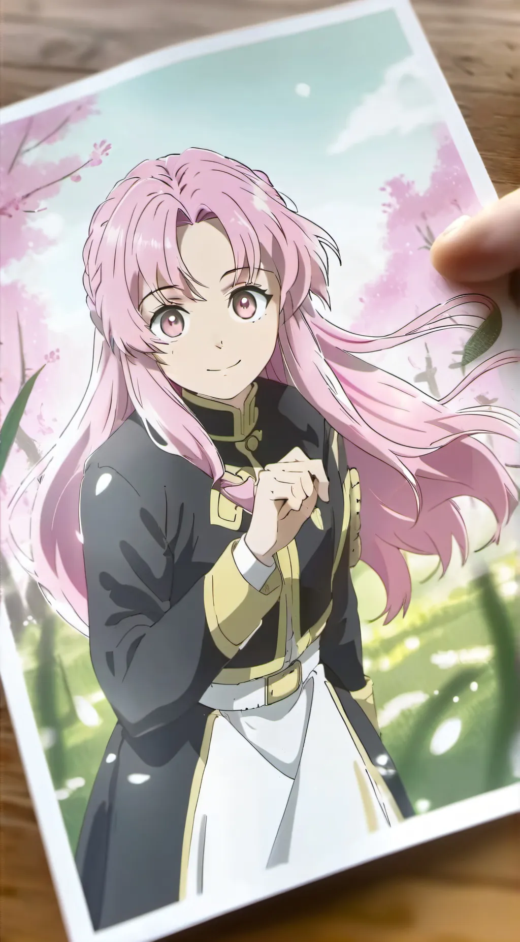 ai character: mitsuri kanroji background