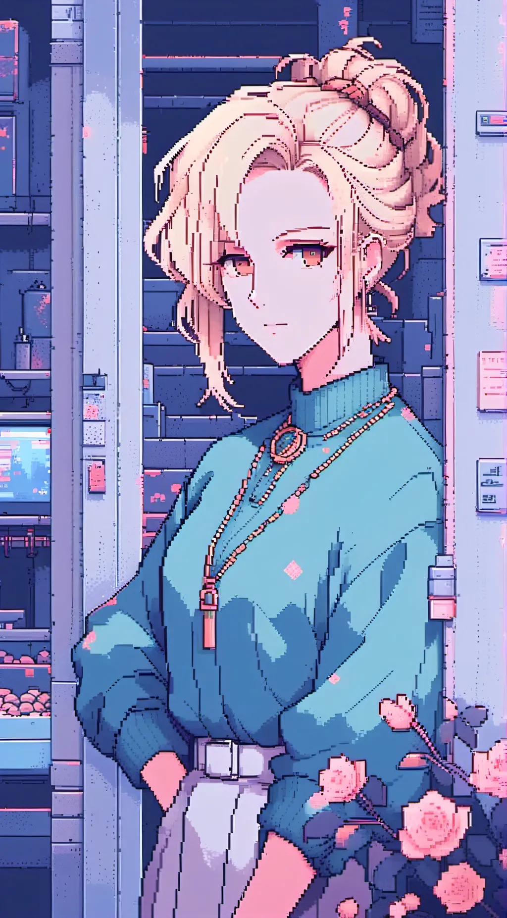 ai character: mum background