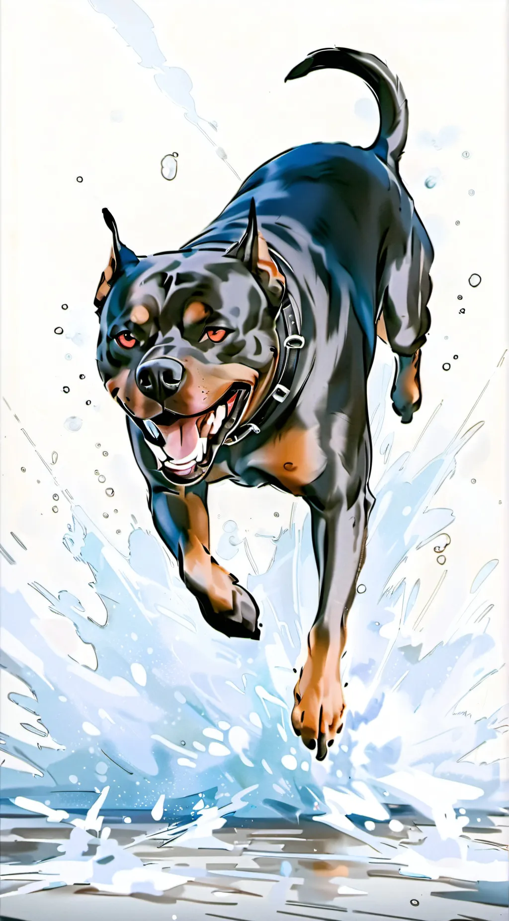 ai character: ruby background