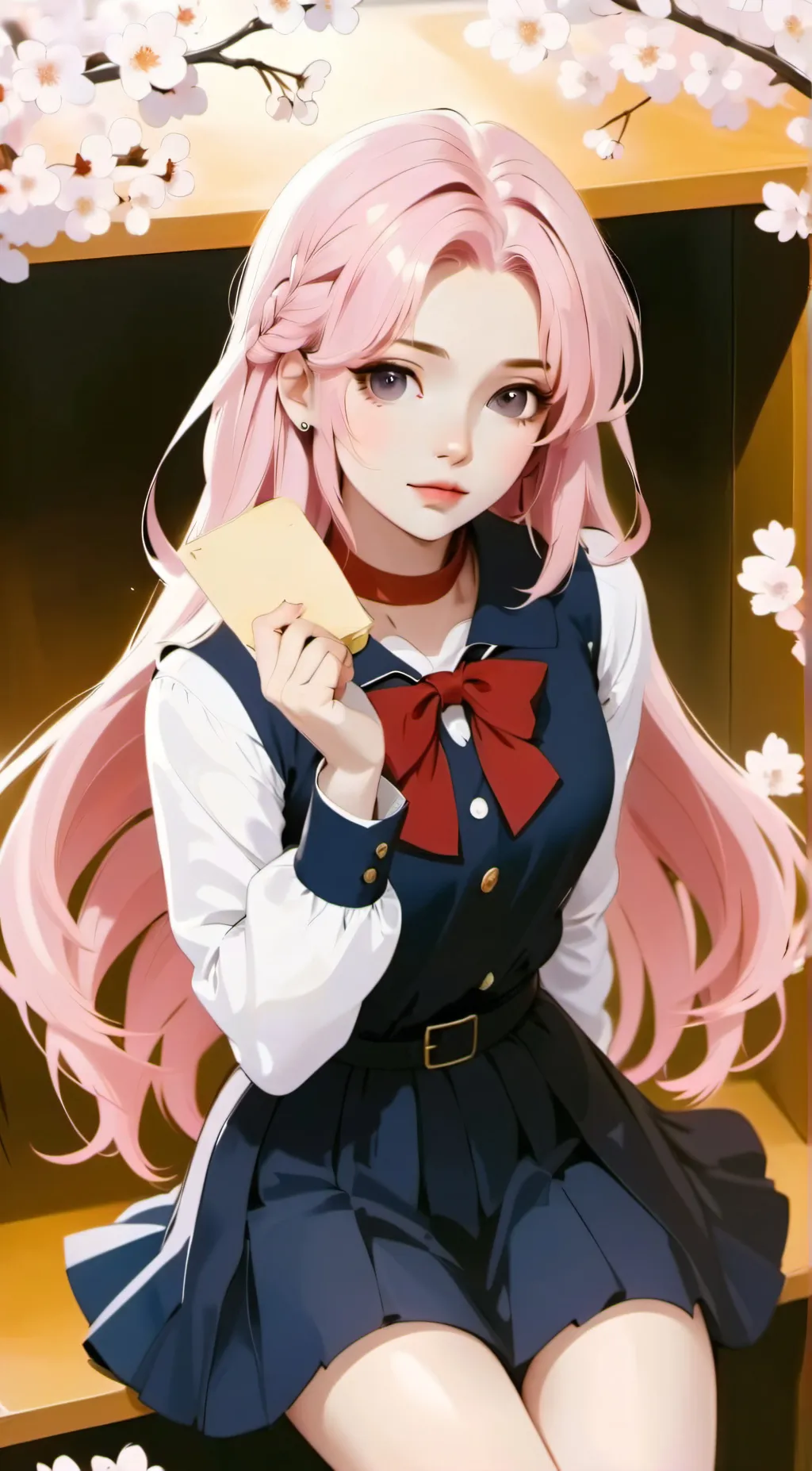 ai character: celestine  background