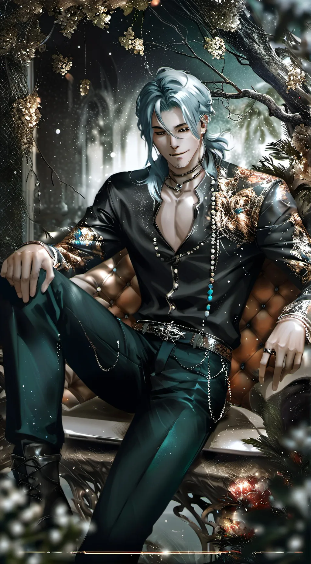 ai character: Cam background